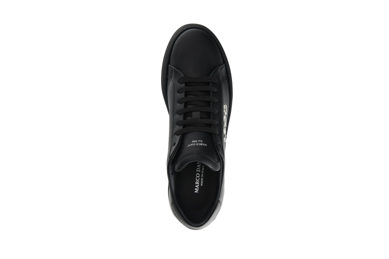 Lo-top sneakers dam svarta